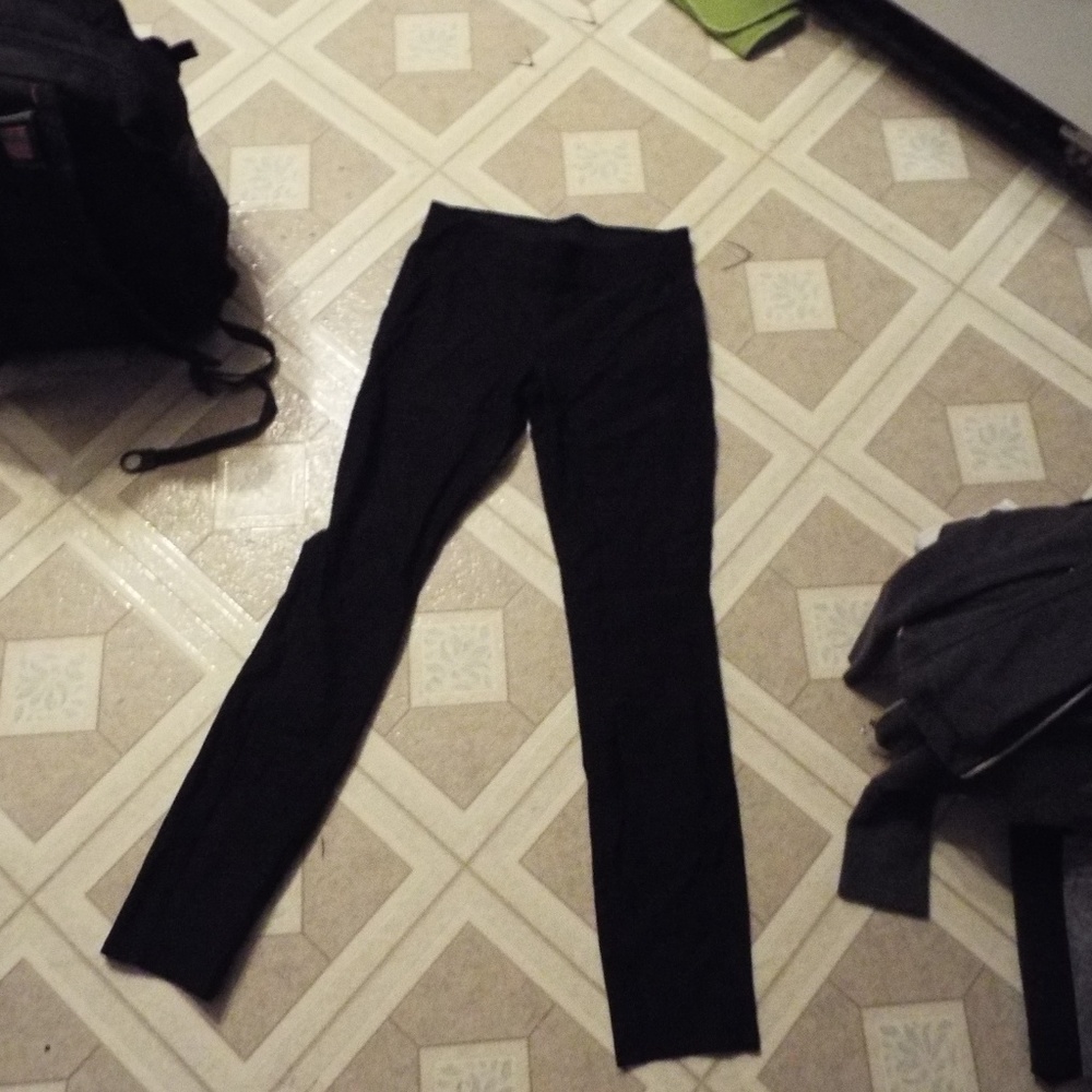 skinny black trousers